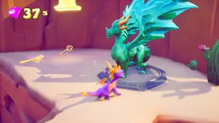 Spyro Reignited Trilogy  Dry Canyon How to Get Key  Last Dragon [upl. by Eliezer]