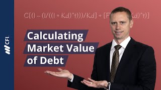 Calculating Market Value of Debt [upl. by Ynoffit440]