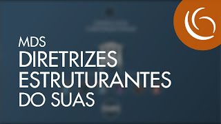 MDS  2016  Diretrizes Estruturantes do SUAS [upl. by Amathiste]