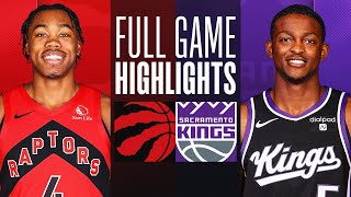 RAPTORS at KINGS  FULL GAME HIGHLIGHTS  January 5 2024 [upl. by Aissatsan]