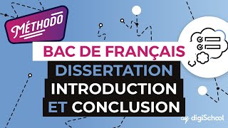 Dissertation français  Introduction et conclusion  Méthodologie  digiSchool [upl. by Nnoryt]