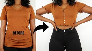 Easy DIYs To Upgrade Your Old TShirts [upl. by Junieta]