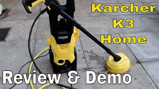 Kärcher K3 Home Pressure Washer Review amp Demonstration [upl. by Anailli]