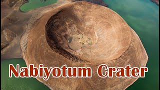 Nabiyotum Crater Geological Marvel in Lake Turkana Kenya [upl. by Schoening274]