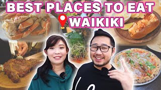 BEST PLACES TO EAT in WAIKIKI  Waikiki Oahu Hawaii Our Top Picks [upl. by Okomot]