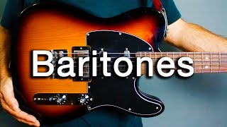 How to Play Ambient Guitar 18  Baritone Guitar Basics Tips and Tricks [upl. by Isnam448]