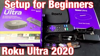 Roku Ultra 2020 How to Install amp Setup for Beginners [upl. by Ultun633]