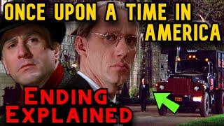 Did Max Throw Himself Into The Garbage Truck  Once Upon a Time in America Explained [upl. by Norbie]