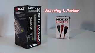 NOCO GENIUS10 Battery Charger amp Maintainer  Unboxing amp Review Must Have Product For Anyone [upl. by Annet]