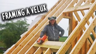 How to Frame and Trim a Splayed Velux Roof Window  velux [upl. by Georgy930]