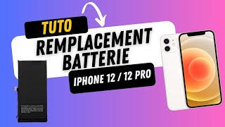 Remplacement batterie iPhone 12  12 Pro  Tutoriel [upl. by Zeus]