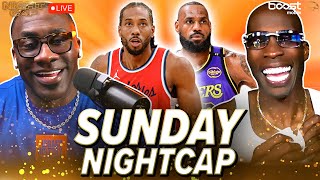 Unc amp Ocho react to LeBron amp Lakers beating the Clippers  did Roach get robbed vs Tank  Nightcap [upl. by Willmert]