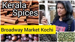 Broadway Market Kochi  Kerala Spice Wholesale Market  Cardamom Price  Limetrails [upl. by Delano]