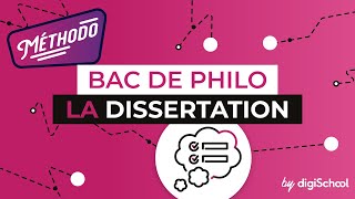 Dissertation de philo  Méthodologie  digiSchool [upl. by Euqinoj]