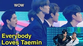 Every male idols nonstop loving amp admiring Taemin for 14 minutes straight [upl. by Nohj]