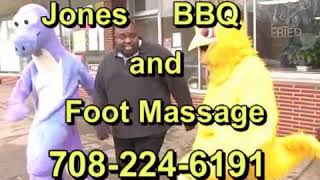 Jones bbq and foot massage [upl. by Cronin]