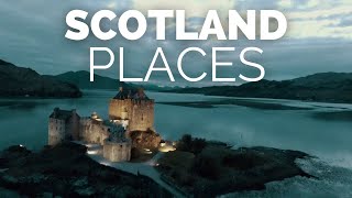 10 Best Places to Visit in Scotland  Travel Video [upl. by Yarrum]