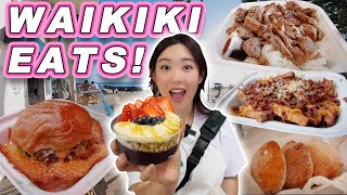 Where to Eat in Waikiki  Oahu Hawaii Low Key Spots all around Waikiki [upl. by Anselma]