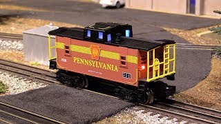 Menards OGauge Lighted Caboose [upl. by Hsima]