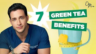 7 Health Benefits of Green Tea amp How to Drink it  Doctor Mike [upl. by Irot]