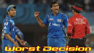 Top 10 Worst Umpire Decisions in Cricket History Ever [upl. by Godard]