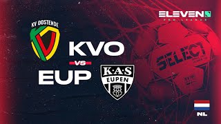 KV Oostende  KAS Eupen hoogtepunten [upl. by Saylor274]