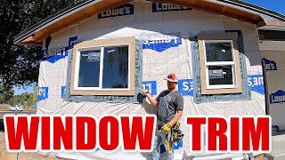 How to Trim Exterior Windows [upl. by Nonrev]