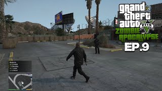 Surviving A Zombie Apocalypse In GTA 5  ep9 The Ultimate Bar Base Did Not End Well [upl. by Hogle]