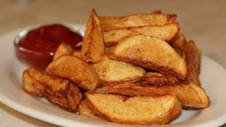 French Fries Recipe  Homemade Crispy French Fries Recipe [upl. by Dnomyad753]