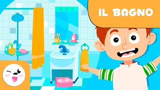 Vocabolario del bagno per i bambini [upl. by Leahcar571]