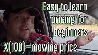 EASIEST Way To Price Lawn Mowing For Beginners Also The Fastest [upl. by Stenger]