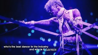 who’s the best dancer in the industry and why is it taemin [upl. by Stratton]