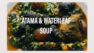 Atama and Waterleaf Soup [upl. by Socha201]