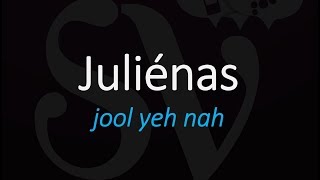 How To Pronounce Juliénas Cru Beaujolais French Wine Pronunciation [upl. by Cooperman]