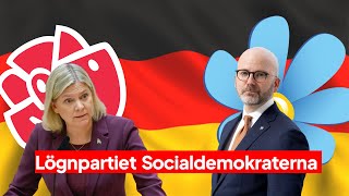 Lögnpartiet Socialdemokraterna [upl. by Neellek267]