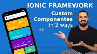 Ionic Tutorial 6  Creating reusable custom components [upl. by Ushijima584]