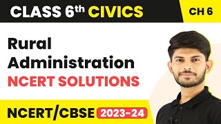 NCERT Solutions  Rural Administration  Class 6 Civics [upl. by Isacco]