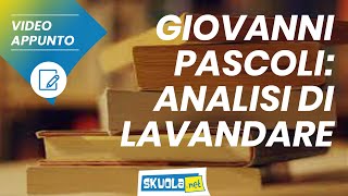 Giovanni Pascoli analisi di Lavandare [upl. by Doe621]