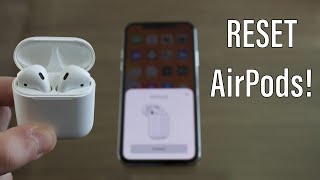 How To Reset AirPods  Fix ANY and ALL Problems [upl. by Evelunn]