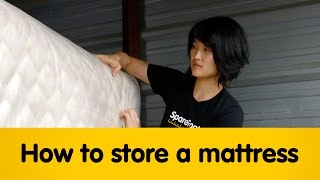 How To Move And Store A Mattress [upl. by Eneleuqcaj]