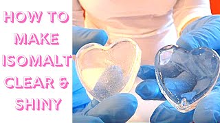 Video Tutorial Learn How To Make Your Isomalt Clear Shiny and Sparkly [upl. by Charley]