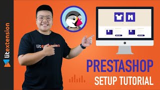 PrestaShop tutorial  How To Create A Store Within 6 Minutes 2021 update [upl. by Ylrac457]