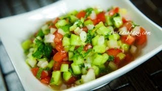 Salad Shirazi Recipe Healthy Salad [upl. by Pretrice]