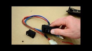 How to wire door lock and power window switches [upl. by Adnah]