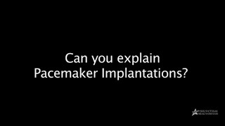 Pacemaker Implantation Procedure [upl. by Llatsyrk]