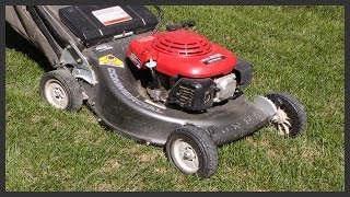 How to adjust the lawnmowers cutting height [upl. by Medor]