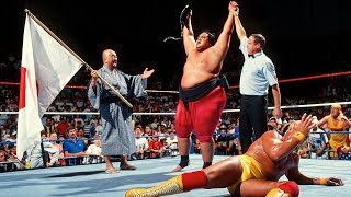 Yokozunas most gigantic victories WWE Playlist [upl. by Saalocin784]