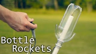 How To Make Alcohol Rockets From Soda Bottles [upl. by Yerac]