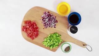 Shirazi Salad Recipe  TAJ Foods [upl. by Arayt]