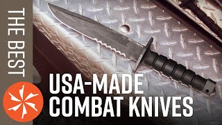 Best AmericanMade Combat Knives [upl. by Nyhagen]